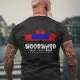 Woodward Cruise Flight Retro 2022 Car Cruise Men's T-shirt Back Print Gifts for Old Men