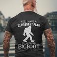 Yes I Do Have A Retirement Plan Bigfoot Funny Men's Crewneck Short Sleeve Back Print T-shirt Gifts for Old Men