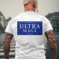 Ultra Maga Anti Joe Biden Ultra Maga Men's Crewneck Short Sleeve Back Print T-shirt Gifts for Old Men