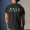 American Pitbull Dog Rescue Crewneck American Pitbull Lover Cool Men's T-shirt Back Print Gifts for Him