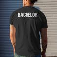 Bachelor Party For Groom Bachelor Men's Back Print T-shirt Gifts for Him