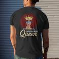 Cape Verdean Queen Cape Verdean Men's Back Print T-shirt Gifts for Him