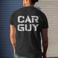 Car Guy Distressed Men's T-shirt Back Print Gifts for Him