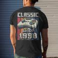 Classic 1998 24Th Birthday Retro Video Game Controller Gamer Men's T-shirt Back Print Gifts for Him