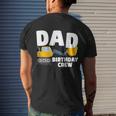 Dad Birthday Crew Construction Birthday Party Theme Men's T-shirt Back Print Gifts for Him