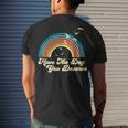 Have The Day You Deserve Saying Cool Motivational Quote Men's T-shirt Back Print Gifts for Him