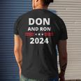 Don And Ron 2024 &8211 Make America Florida Republican Election Men's Back Print T-shirt Gifts for Him