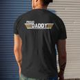 Fathers Day Proud Daddy Father Fathers Day Men's T-shirt Back Print Gifts for Him