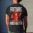 Firefighter Future Firefighter For Young Girls Men's T-shirt Back Print Gifts for Him