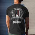 Firefighter Retired Firefighter Dad Firefighter Dad Im A Papa V2 Men's T-shirt Back Print Gifts for Him