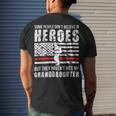 Firefighter Shes My Granddaughter Grandma Of A Firefighter Grandma Men's T-shirt Back Print Gifts for Him