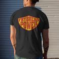 Frybread Power Tshirt Men's Crewneck Short Sleeve Back Print T-shirt Funny Gifts