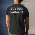 Future Cadaver Death Positive Halloween Costume Men's Back Print T-shirt Gifts for Him