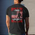 Home Of The Free Because My Brother Is Brave Soldier Men's Back Print T-shirt Gifts for Him