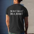 Im Not Short Im A Hobbit Tshirt Men's Crewneck Short Sleeve Back Print T-shirt Funny Gifts