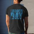 Labor Day Happy Labor Day Waleed Men's T-shirt Back Print Gifts for Him