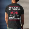 No Friends Men's Crewneck Short Sleeve Back Print T-shirt Gifts for Him