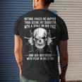 Nothing Makes Me Happier Men's Crewneck Short Sleeve Back Print T-shirt Gifts for Him