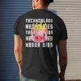 Technoblade Never Dies Technoblade Dream Smp Men's Back Print T-shirt Gifts for Him