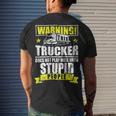 Trucker Trucker Accessories For Truck Driver Motor Lover Trucker__ Men's T-shirt Back Print Gifts for Him