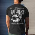 Trucker Trucker Support Lets Go Truckers Freedom Convoy Men's T-shirt Back Print Gifts for Him