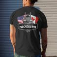 Trucker Trucker Support I Stand With Truckers Freedom Convoy _ V2 Men's T-shirt Back Print Gifts for Him