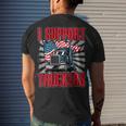 Trucker Trucker Support I Support Truckers Freedom Convoy Men's T-shirt Back Print Gifts for Him
