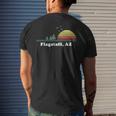 Vintage Flagstaff Arkansas Home Souvenir Print Men's Back Print T-shirt Gifts for Him