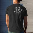 Vintage Tee Bike Madison Men's Back Print T-shirt Gifts for Him