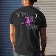 Witches Be Trippin Halloween Witch Cute Men's T-shirt Back Print Gifts for Him
