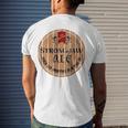 Criticals Role Merch Strongjaw Ale Men's Back Print T-shirt Gifts for Him