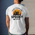 House Night Thick Thights And Spooky Vibes Halloween Men's T-shirt Back Print Gifts for Him