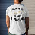 We Had 9 Planets V2 Men's Crewneck Short Sleeve Back Print T-shirt Gifts for Him