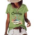 Cruise Squad 2022 Family Cruise Trip Vacation Holiday Women's Loose T-shirt Green