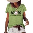 Mom Of The Birthday For Girl Cow Farm First Birthday Cow Women's Loose T-shirt Green