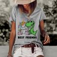 Best Friends V2 Women's Loose T-shirt Grey