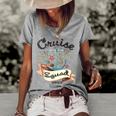 Cruise Squad 2022 Family Cruise Trip Vacation Holiday Women's Loose T-shirt Grey