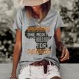One Month Can T Hold Our History Black History Month Women's Short Sleeve Loose T-shirt Grey