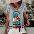 Pro Roe 1973 Pro Choice Womens Rights Retro Vintage Groovy Women's Loose T-shirt Grey