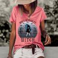 Dont Be A Salty Witch Vintage Halloween Costume Women's Loose T-shirt Watermelon
