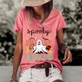 Groovy Nurse Costume Spooky Nurse Halloween Women's Short Sleeve Loose T-shirt Watermelon Groovy Nurse Costume Spooky Nurse Halloween Women's Short Sleeve Loose T-shirt Watermelon