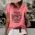 Strong Woman Spoil Me With Loyalty I Can Finance Myself Women's Loose T-shirt Watermelon