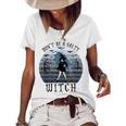 Dont Be A Salty Witch Vintage Halloween Costume Women's Loose T-shirt White