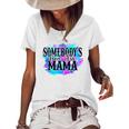 Somebodys Fine Ass Baby Mama Mom Saying Cute Mom Women's Loose T-shirt White