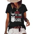 Dad Of The Birthday Girl Matching Birthday Outfit Llama Women's Short Sleeve Loose T-shirt Black