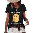 Im In Shape Unfortunately Its The Shape Of A Potato Gift Women's Short Sleeve Loose T-shirt Black