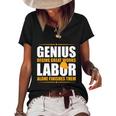 Labor Day Holiday Tshirtgod Has Set Labor & Rest As Day & Night To Successi Women's Short Sleeve Loose T-shirt Black