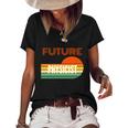 Physicist Funny Gift Future Physicist Gift Women's Short Sleeve Loose T-shirt Black