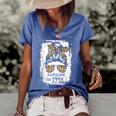 Awesome Since 1998 Vintage 1998 24Th Birthday 24 Years Old Women's Short Sleeve Loose T-shirt Blue