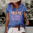 Mom By Choice For Choice &8211 Mother Mama Momma Women's Short Sleeve Loose T-shirt Blue